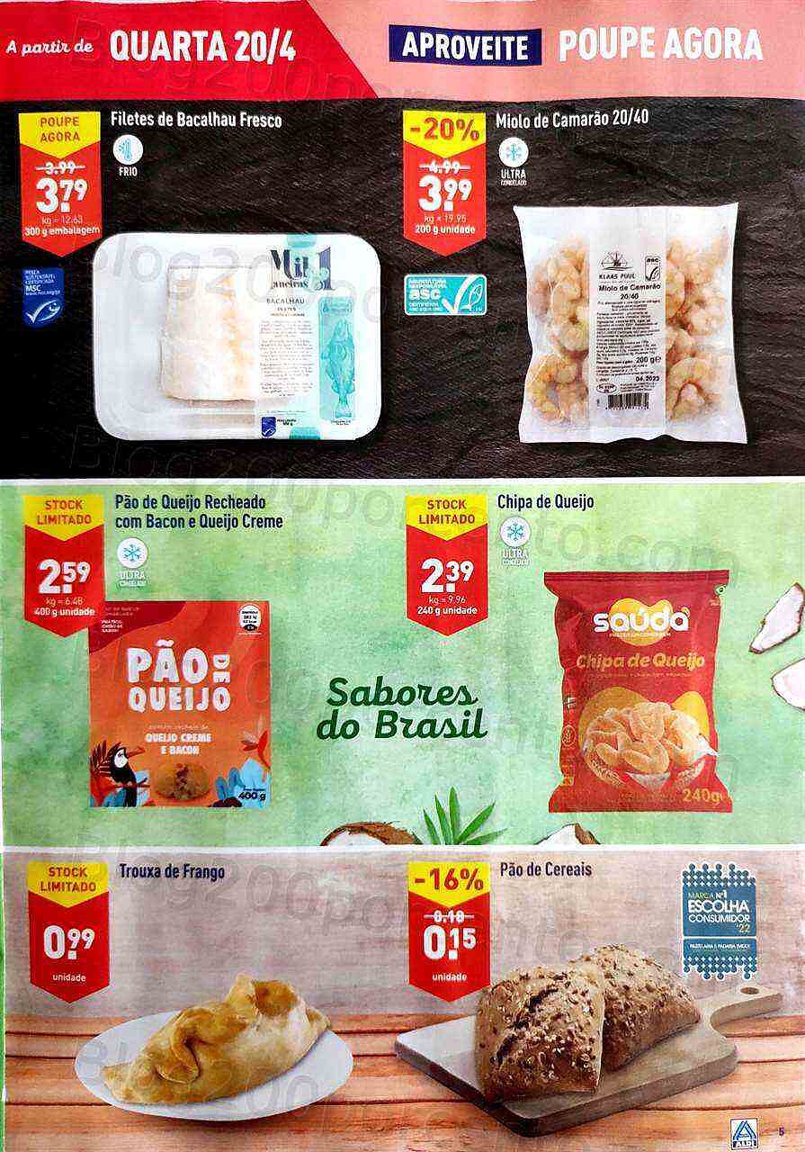Antevisão Folheto ALDI Promoções de 20 a 26 abril
