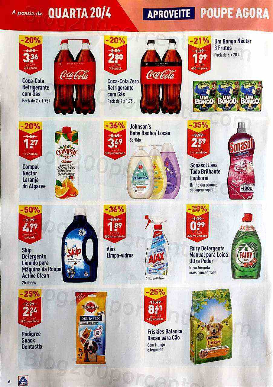 Antevisão Folheto ALDI Promoções de 20 a 26 abril