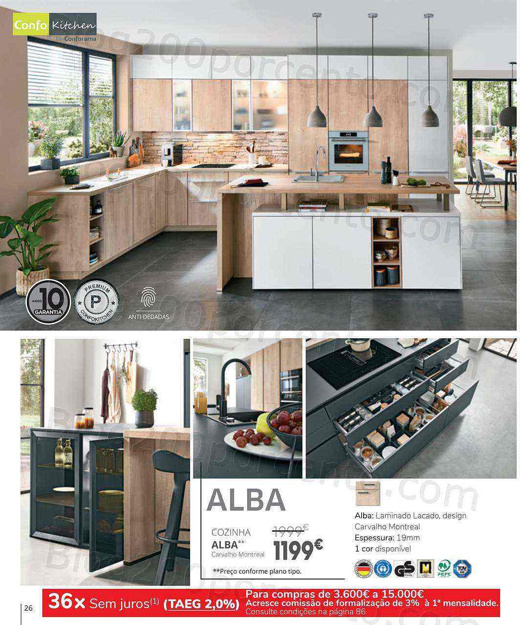 Antevisão Folheto CONFORAMA Especial Cozinhas