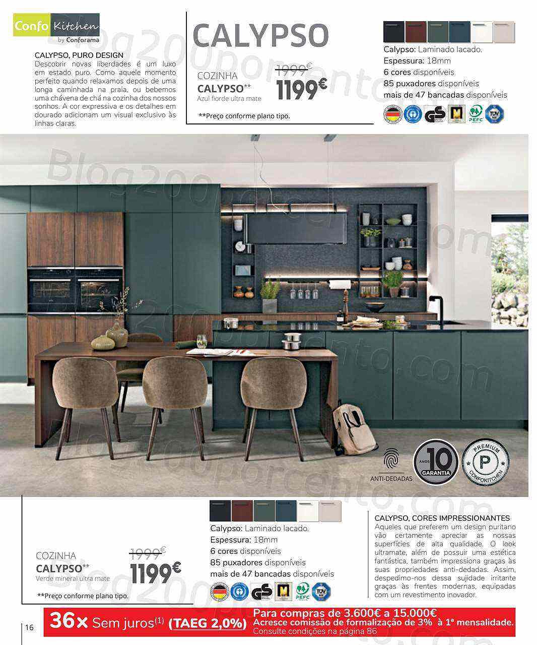 Antevisão Folheto CONFORAMA Especial Cozinhas