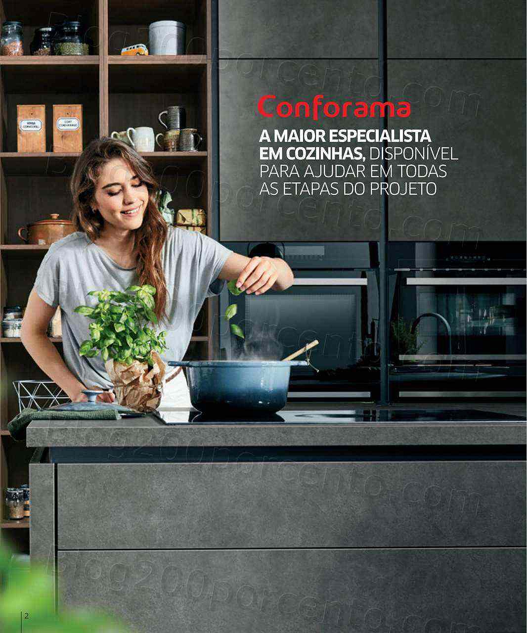 Antevisão Folheto CONFORAMA Especial Cozinhas