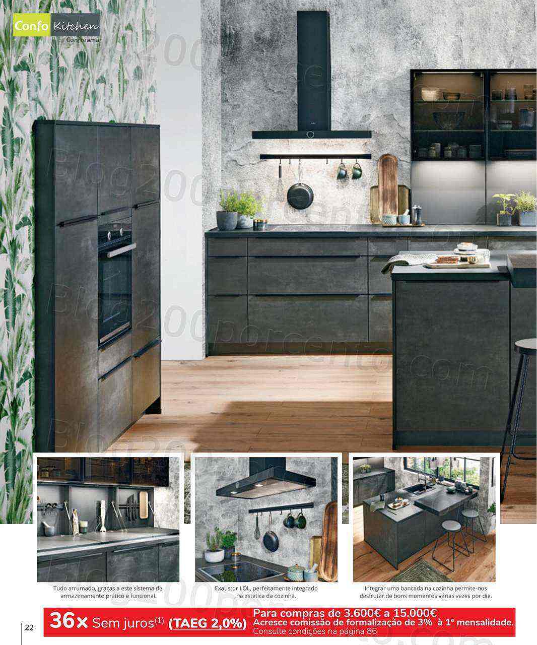 Antevisão Folheto CONFORAMA Especial Cozinhas
