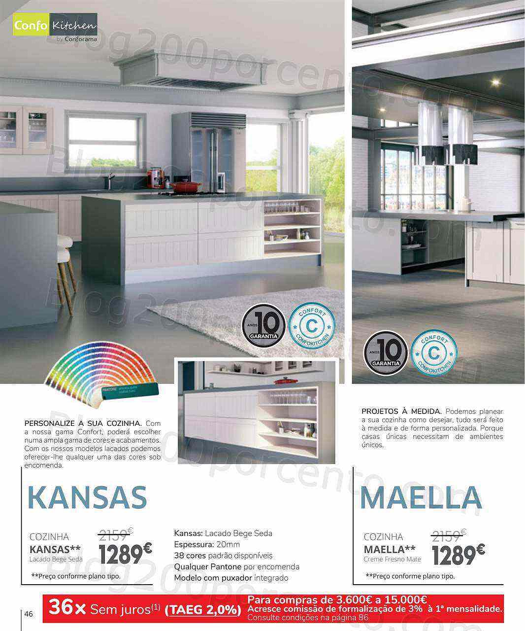 Antevisão Folheto CONFORAMA Especial Cozinhas