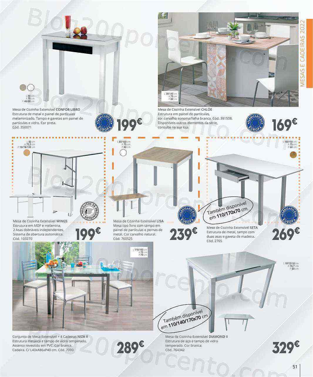 Antevisão Folheto CONFORAMA Especial Cozinhas