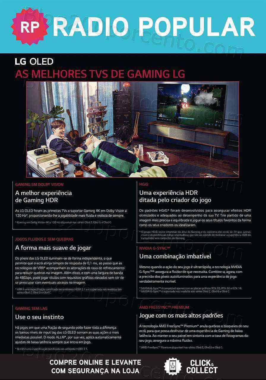 Antevisão Folheto RADIO POPULAR Tvs Gaming