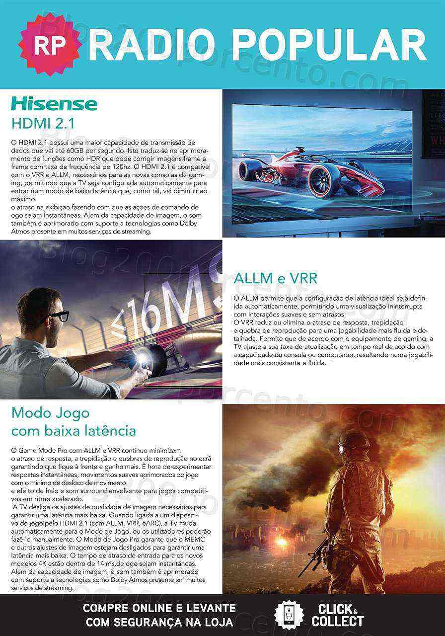 Antevisão Folheto RADIO POPULAR Tvs Gaming