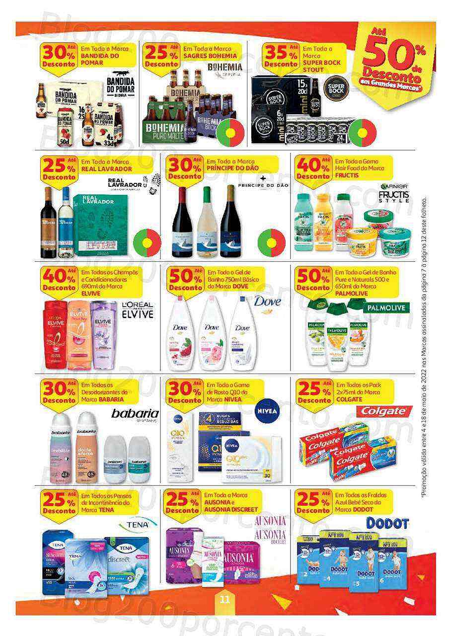 Antevisão Folheto AUCHAN Promoções de 4 a 18 maio