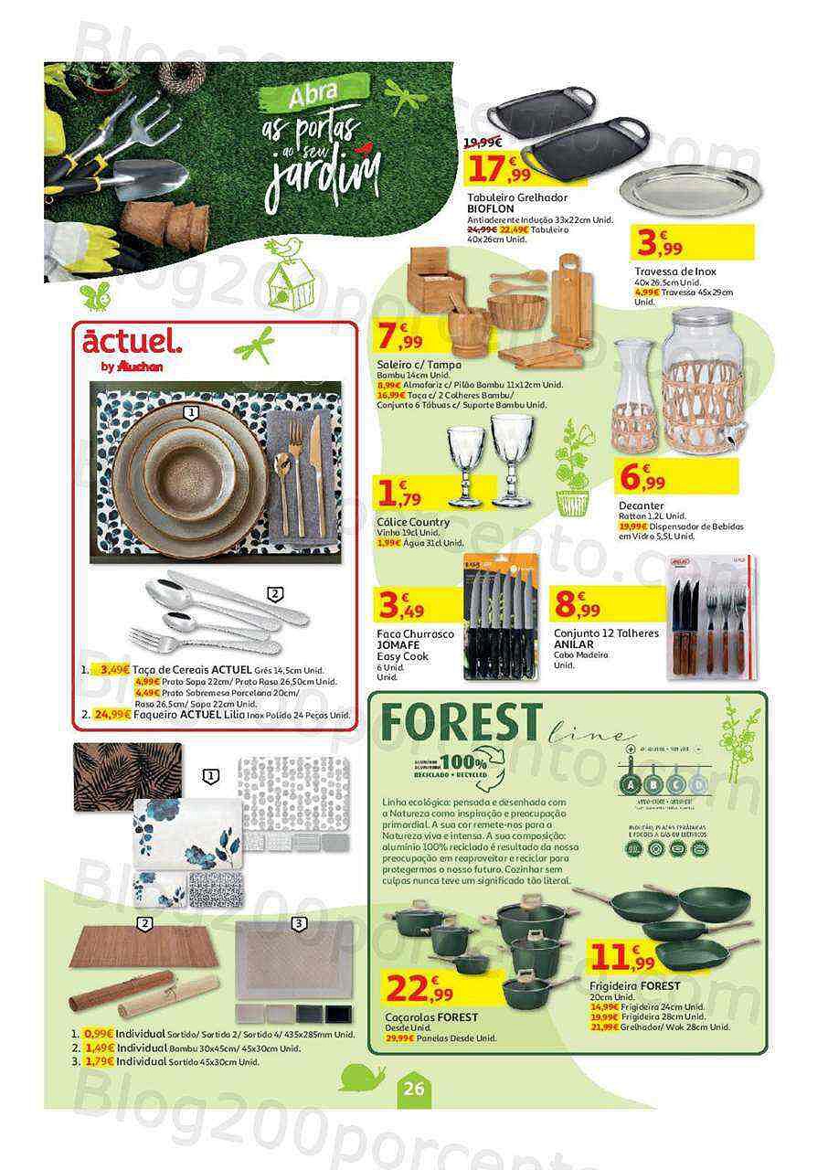 Antevisão Folheto AUCHAN Promoções de 4 a 18 maio