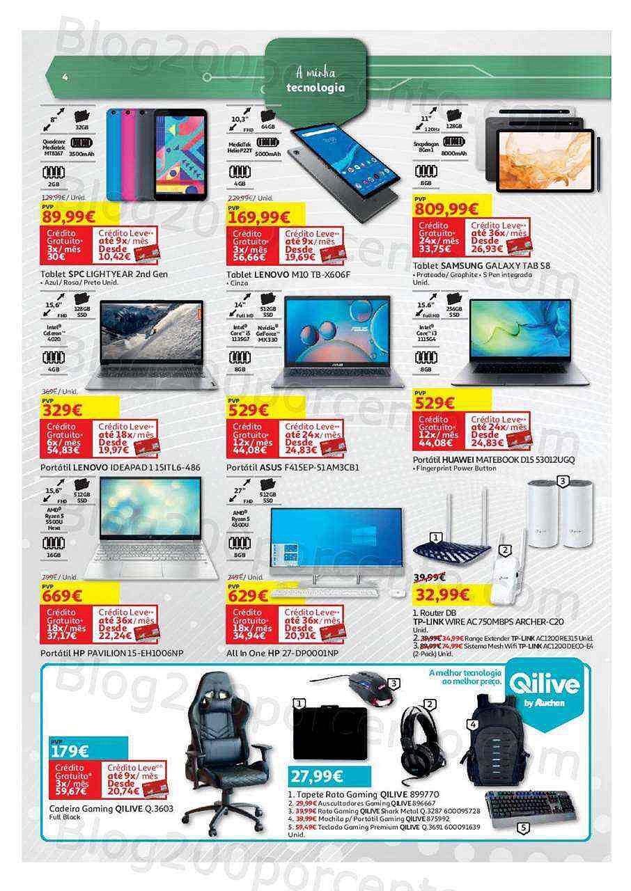 Antevisão Folheto AUCHAN Promoções de 4 a 18 maio