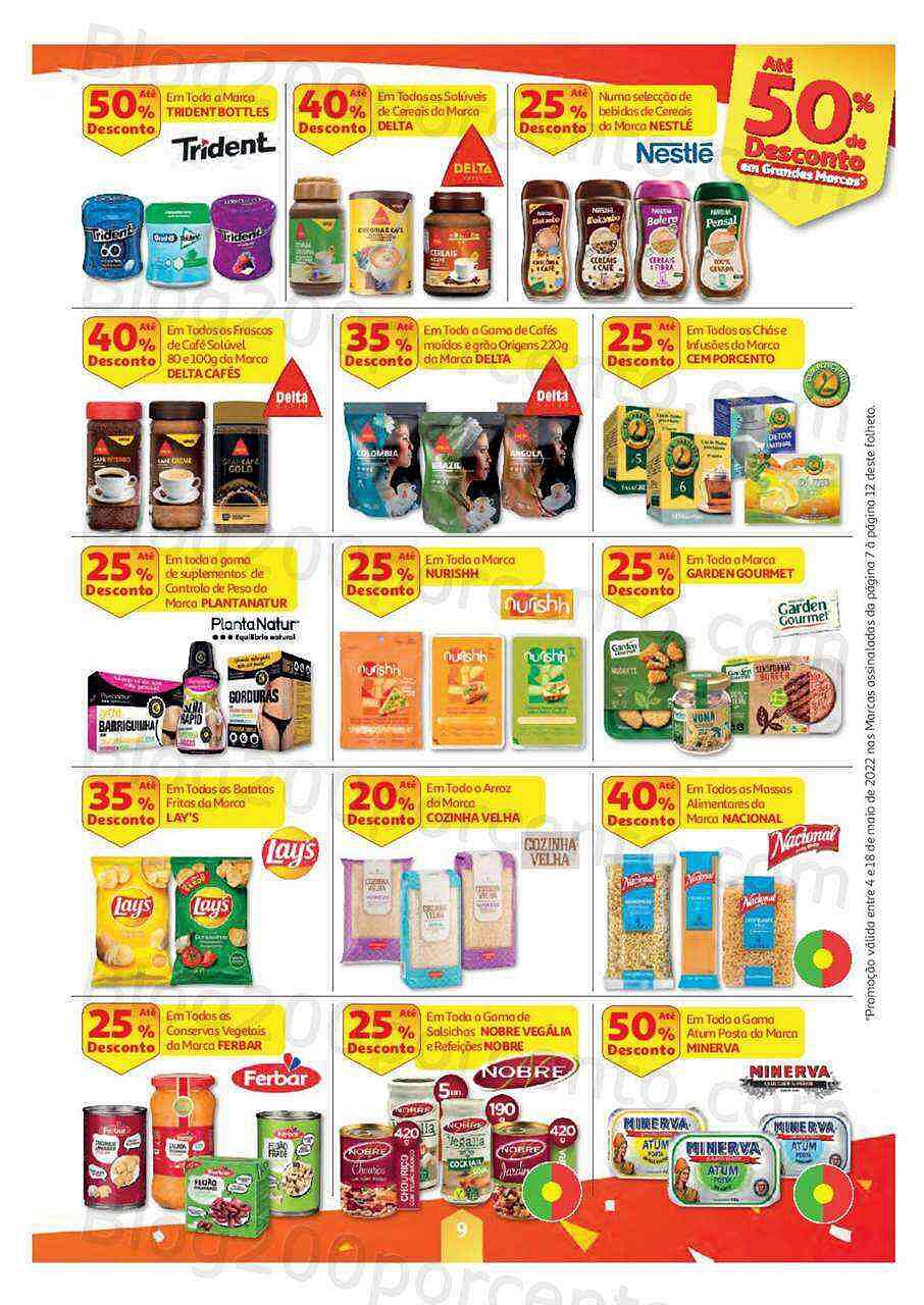 Antevisão Folheto AUCHAN Promoções de 4 a 18 maio