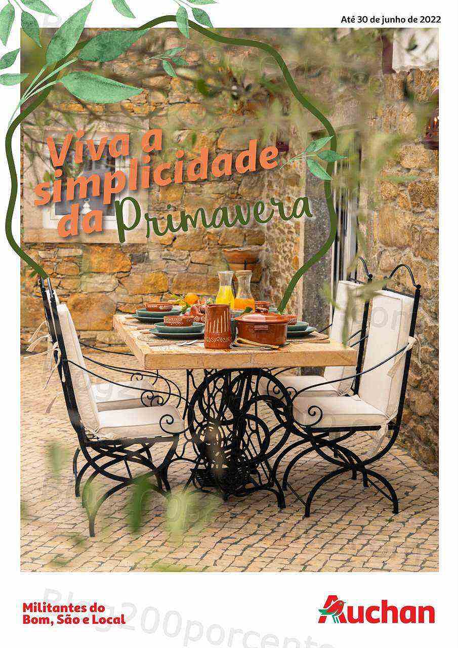 Antevisão Folheto AUCHAN Bazar Primavera