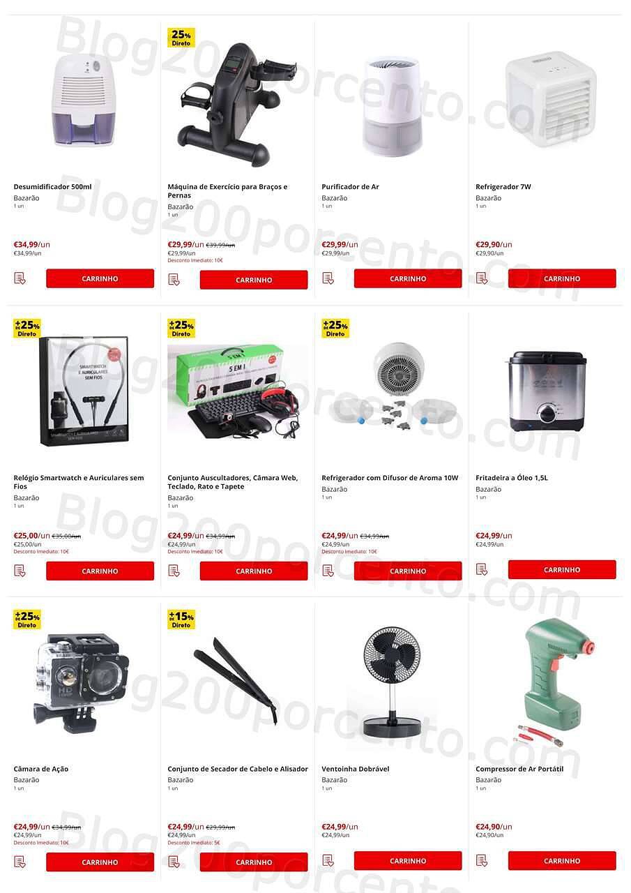 Antevisão Folheto Continente Bazarão Promoções de 12 a 18 abril