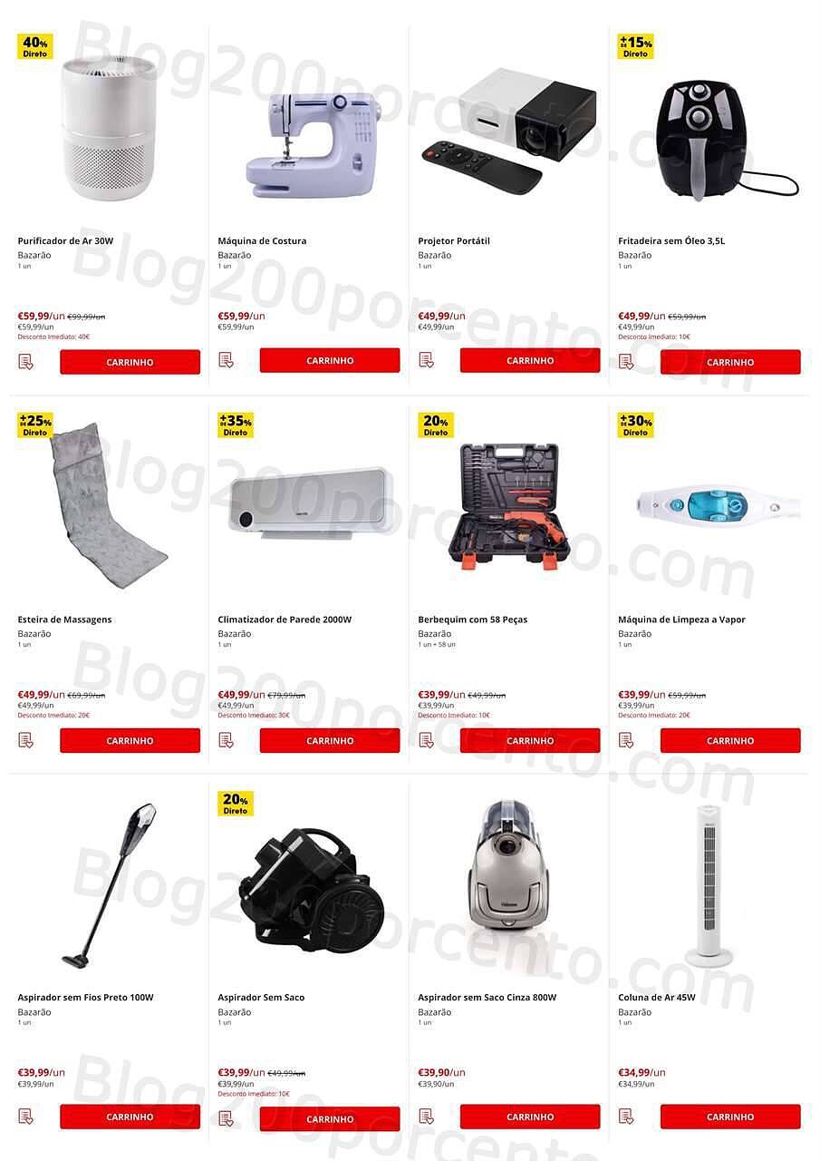 Antevisão Folheto Continente Bazarão Promoções de 12 a 18 abril