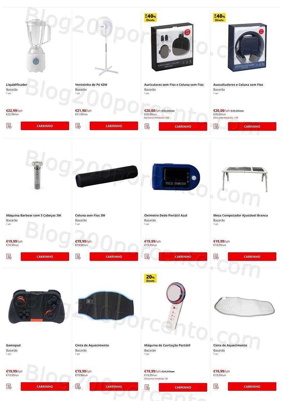 Antevisão Folheto Continente Bazarão Promoções de 12 a 18 abril