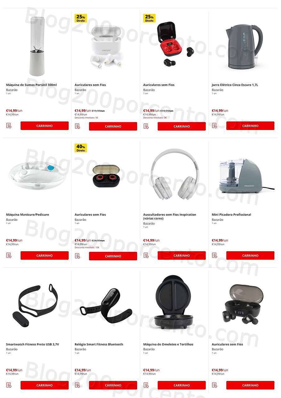 Antevisão Folheto Continente Bazarão Promoções de 12 a 18 abril