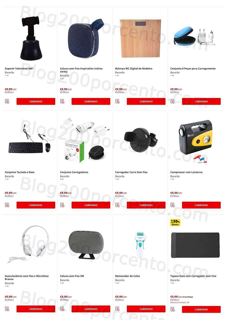 Antevisão Folheto Continente Bazarão Promoções de 12 a 18 abril