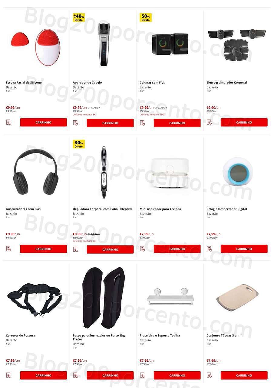 Antevisão Folheto Continente Bazarão Promoções de 12 a 18 abril