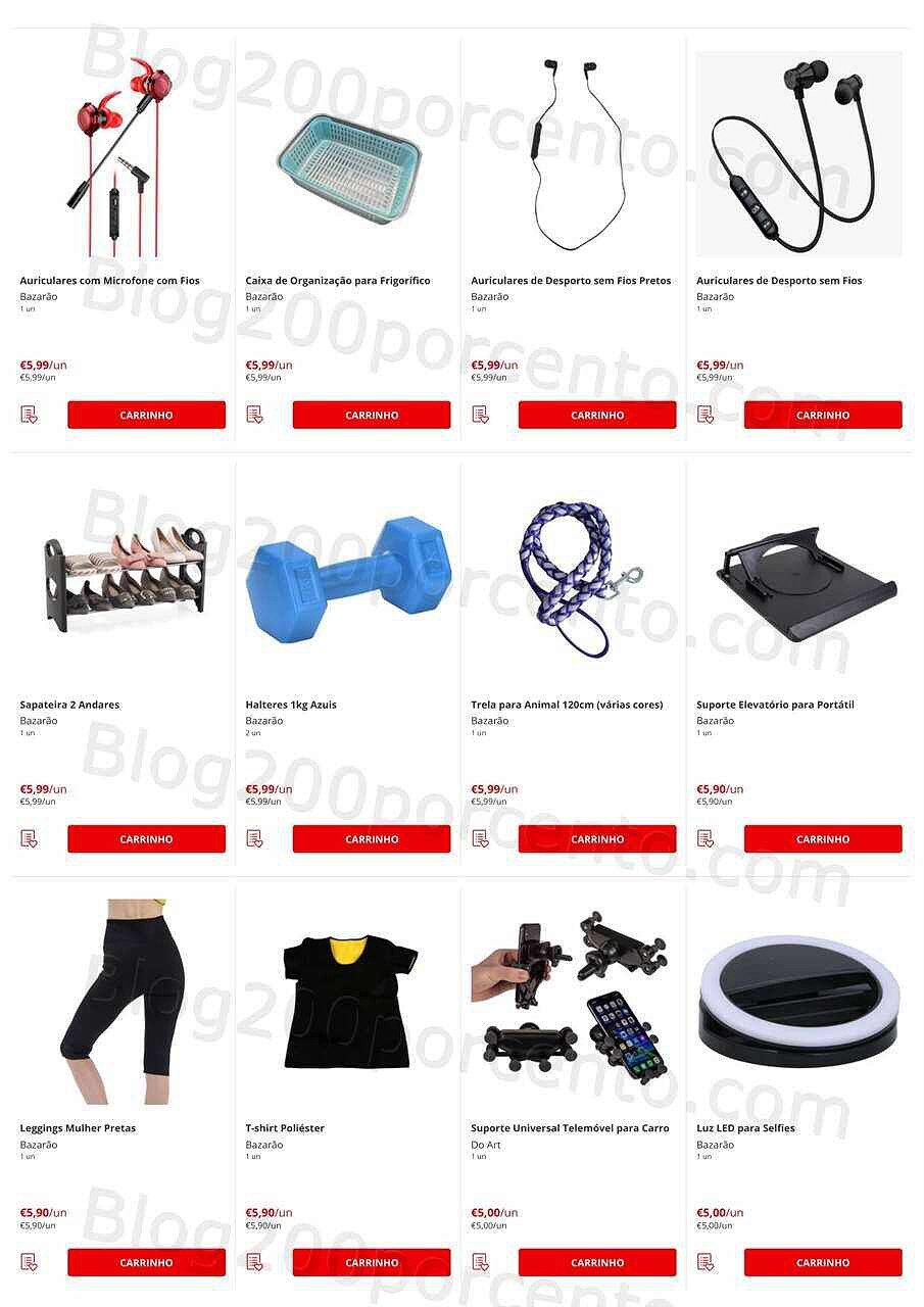 Antevisão Folheto Continente Bazarão Promoções de 12 a 18 abril