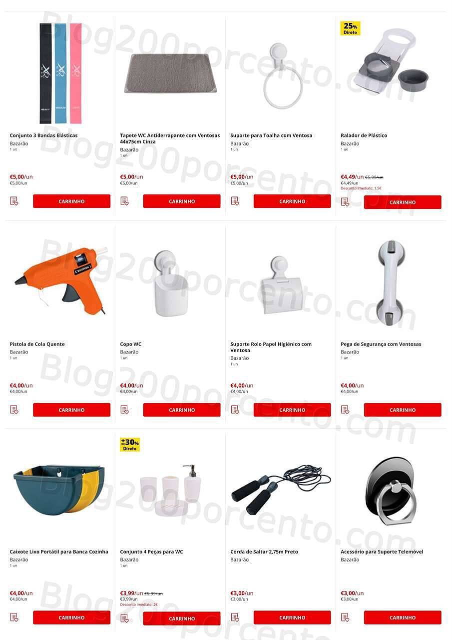 Antevisão Folheto Continente Bazarão Promoções de 12 a 18 abril