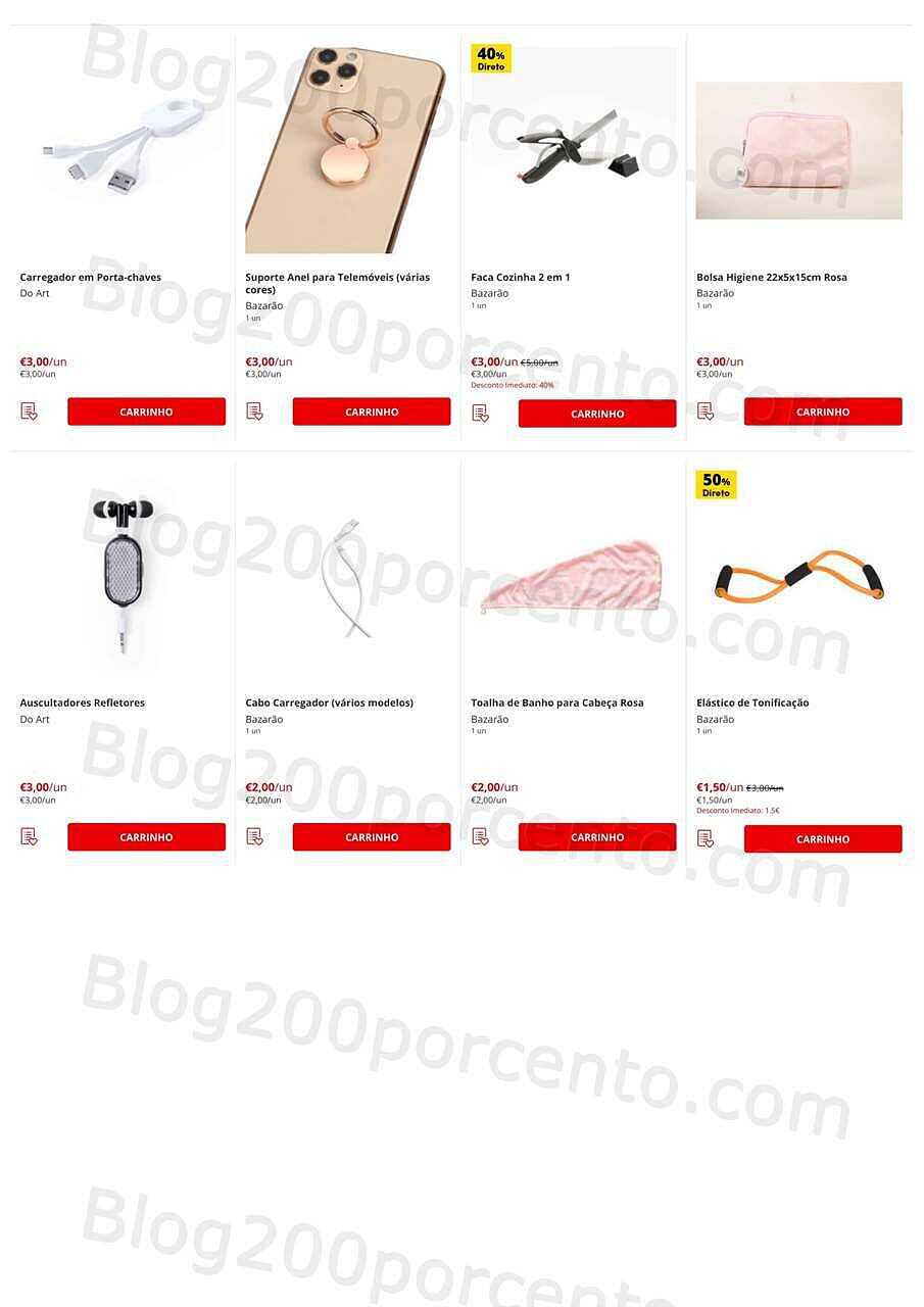 Antevisão Folheto Continente Bazarão Promoções de 12 a 18 abril