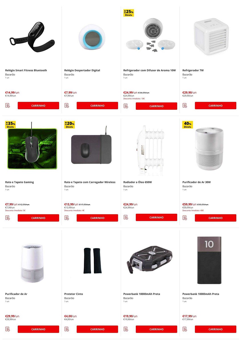 Antevisão Folheto CONTINENTE Bazarão 19 a 25 abril