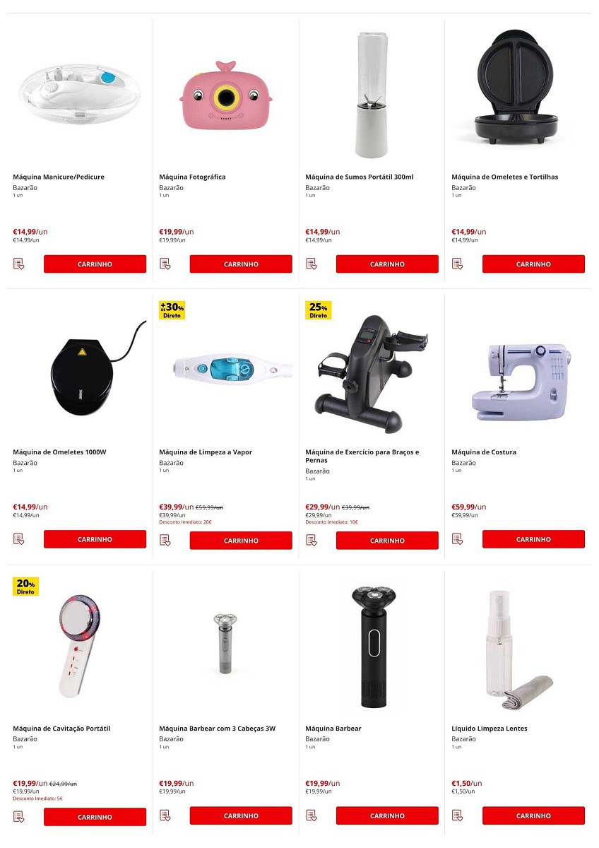 Antevisão Folheto CONTINENTE Bazarão 19 a 25 abril