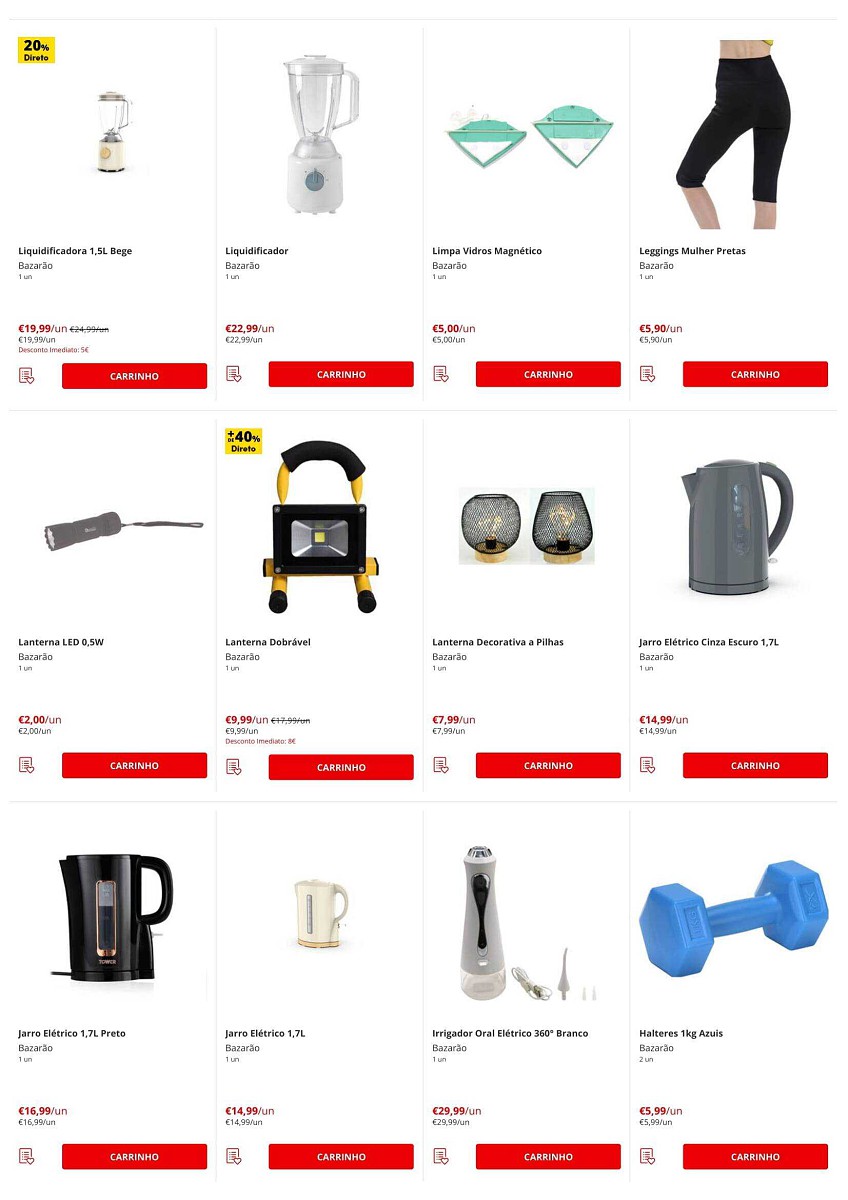 Antevisão Folheto CONTINENTE Bazarão 19 a 25 abril