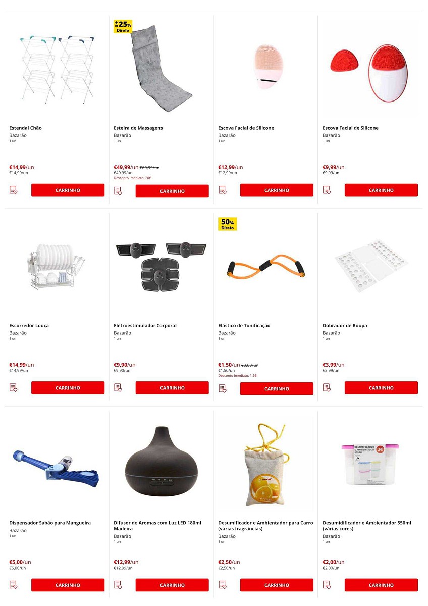 Antevisão Folheto CONTINENTE Bazarão 19 a 25 abril