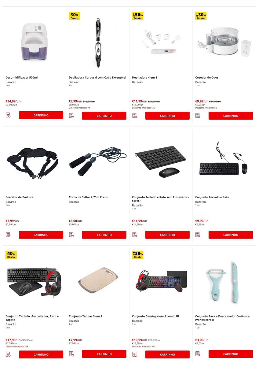 Antevisão Folheto CONTINENTE Bazarão 19 a 25 abril