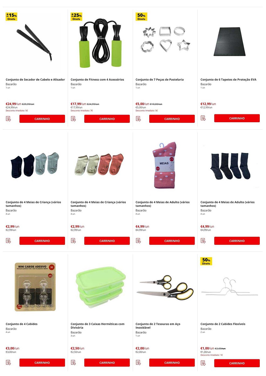 Antevisão Folheto CONTINENTE Bazarão 19 a 25 abril