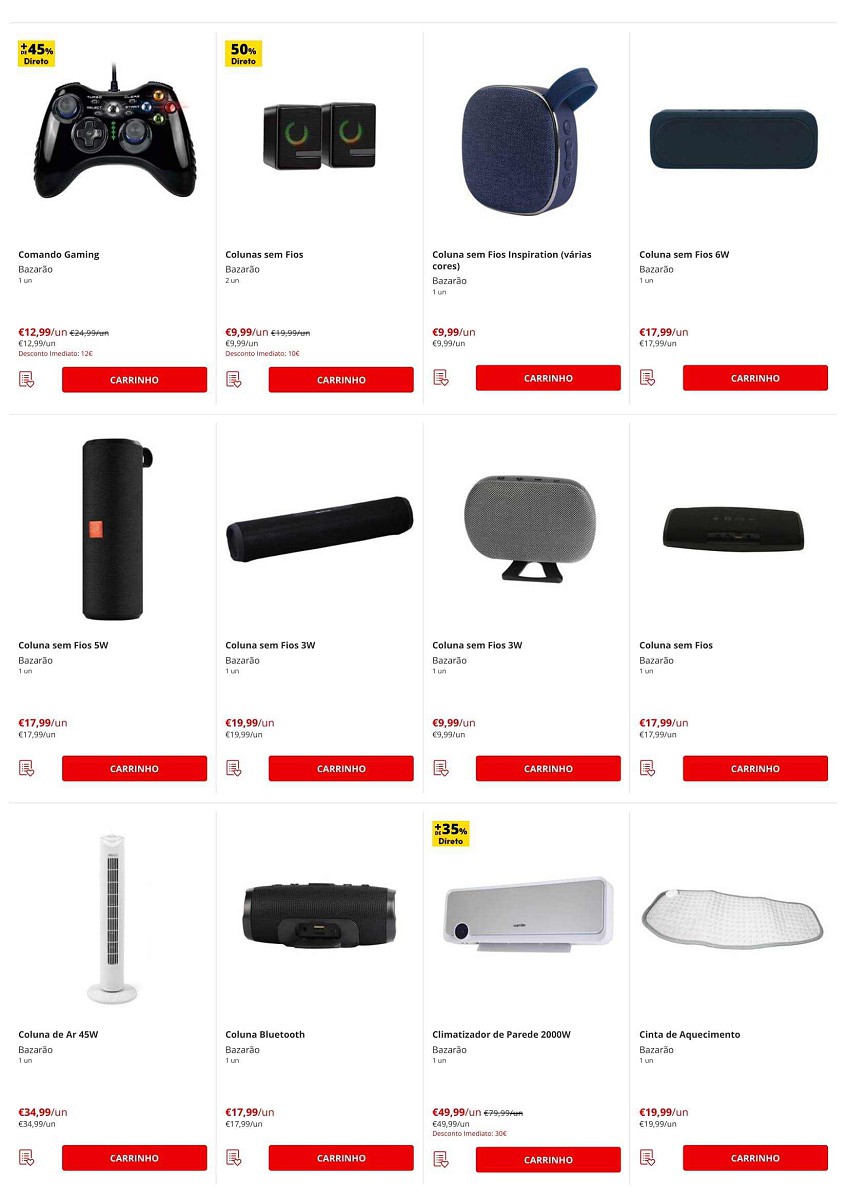 Antevisão Folheto CONTINENTE Bazarão 19 a 25 abril