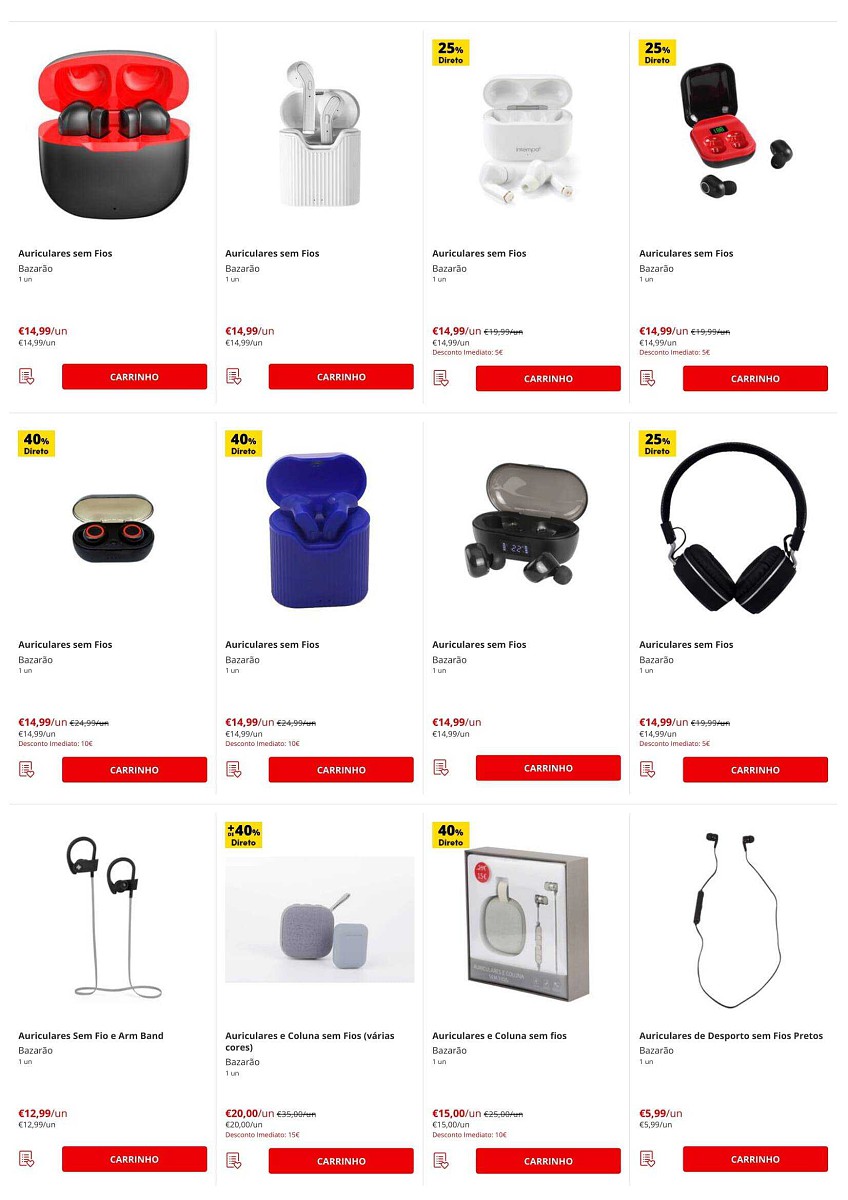 Antevisão Folheto CONTINENTE Bazarão 19 a 25 abril