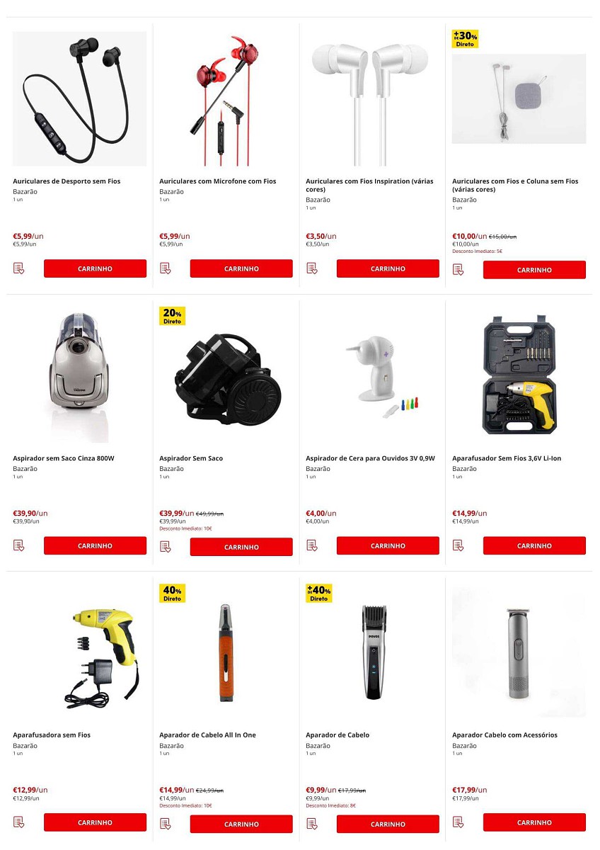 Antevisão Folheto CONTINENTE Bazarão 19 a 25 abril