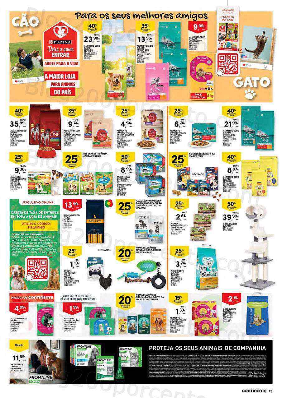 Antevisão Folheto CONTINENTE Promoções de 3 a 9 maio