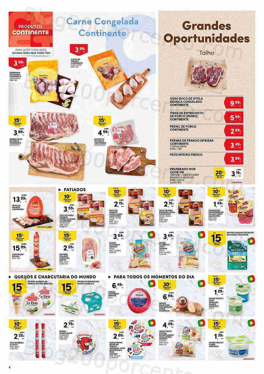Antevisão Folheto CONTINENTE Promoções de 3 a 9 maio
