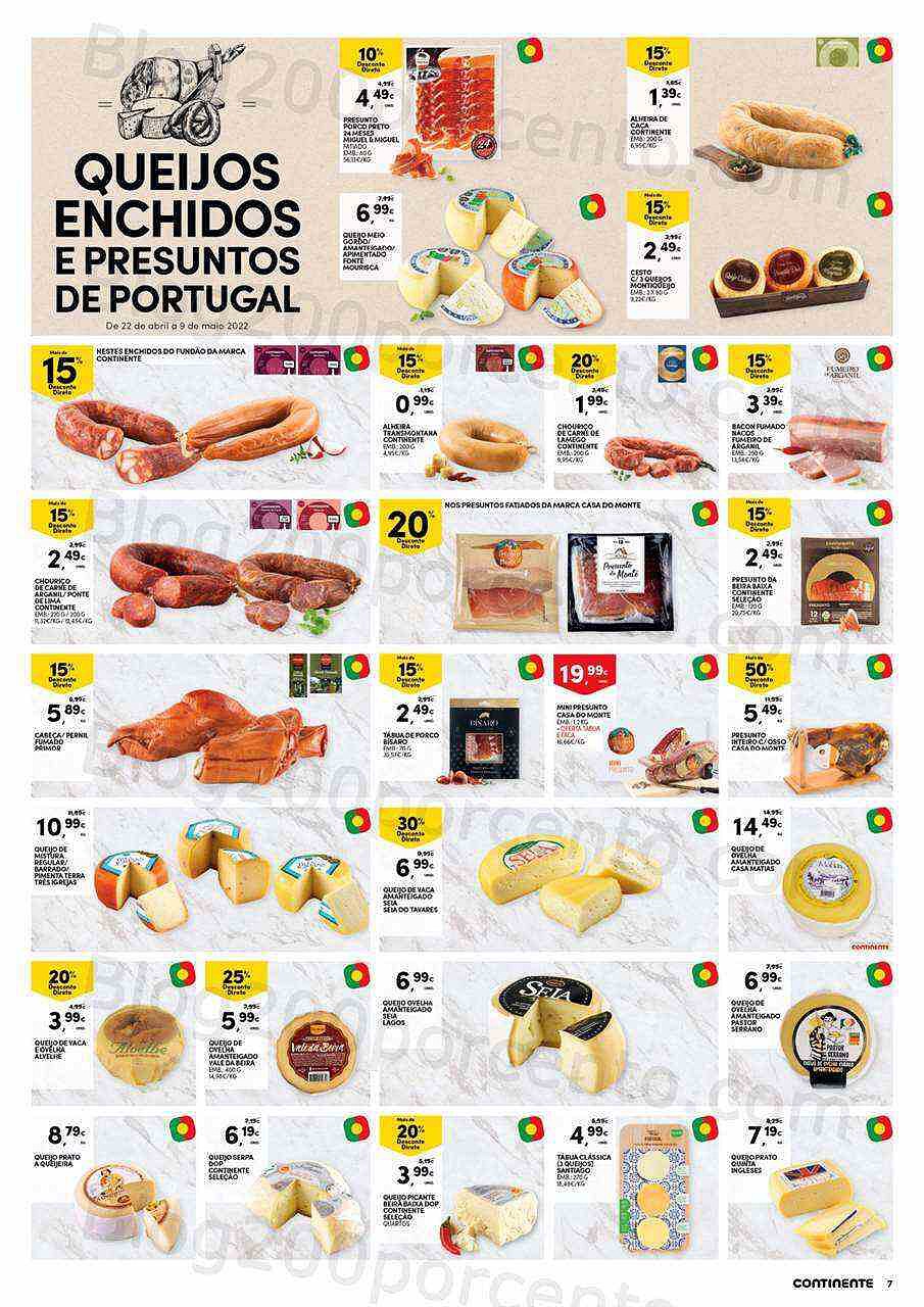 Antevisão Folheto CONTINENTE Promoções de 3 a 9 maio
