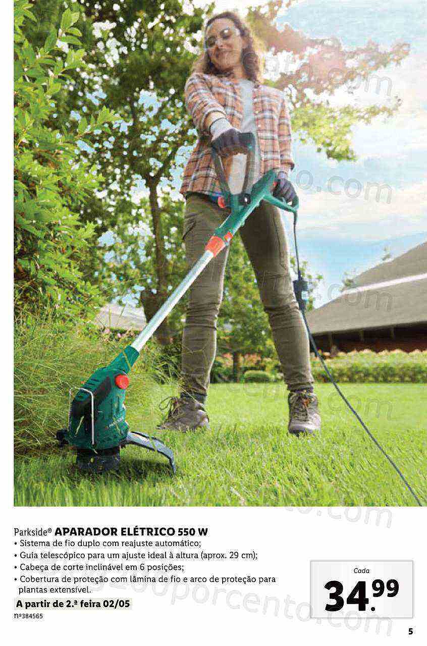 Antevisão Folheto LIDL Especial Jardinagem a partir de 24 abril