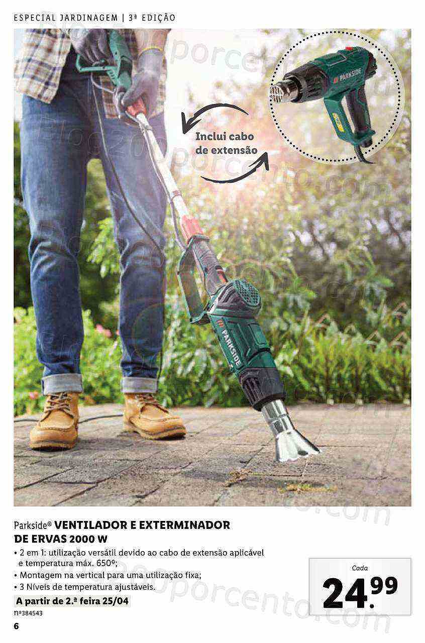 Antevisão Folheto LIDL Especial Jardinagem a partir de 24 abril