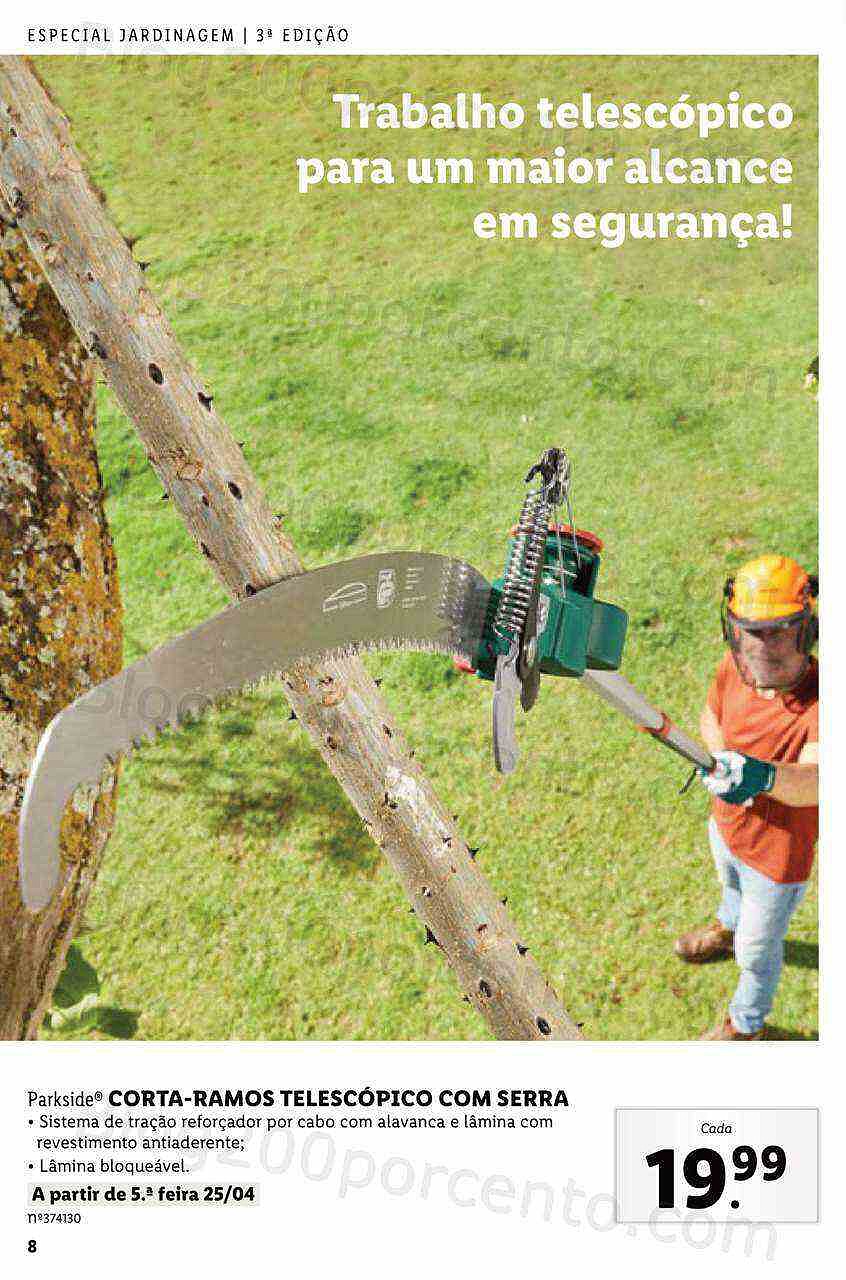 Antevisão Folheto LIDL Especial Jardinagem a partir de 24 abril
