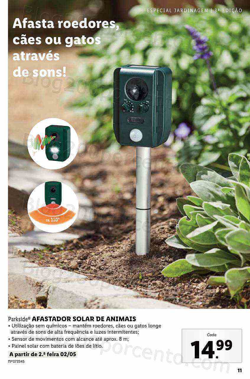 Antevisão Folheto LIDL Especial Jardinagem a partir de 24 abril