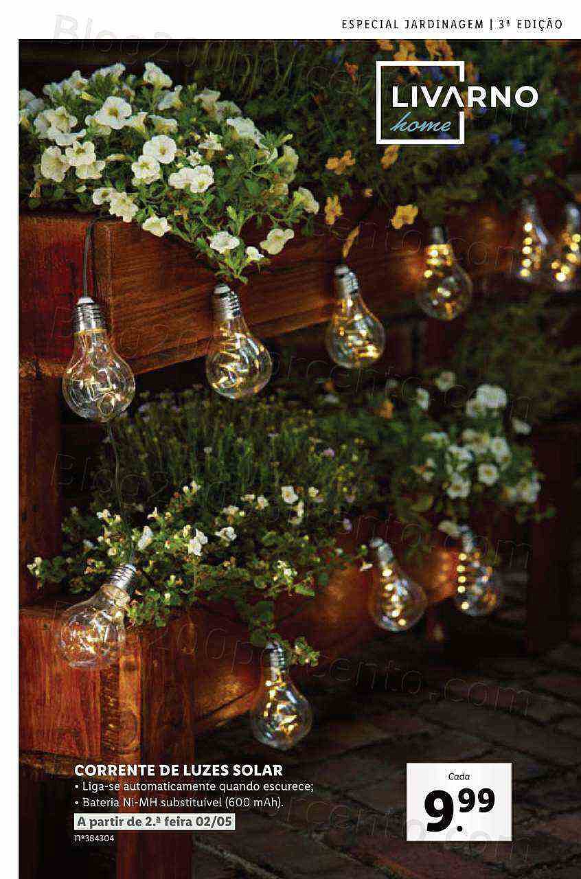 Antevisão Folheto LIDL Especial Jardinagem a partir de 24 abril