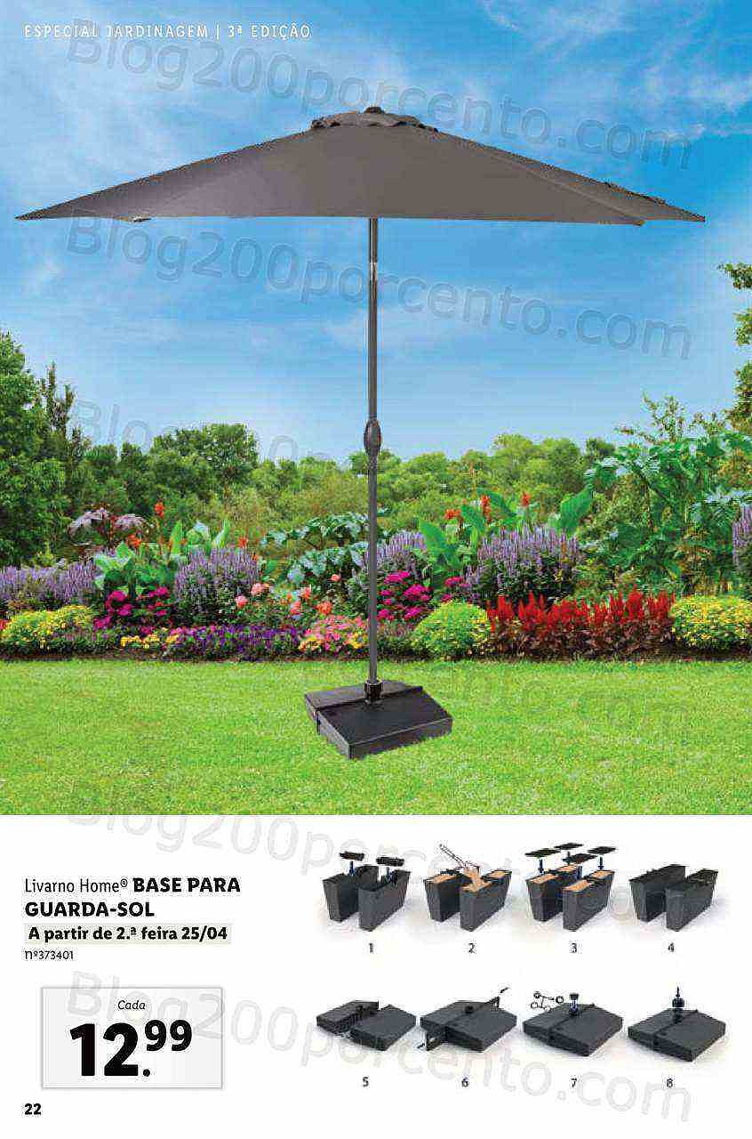 Antevisão Folheto LIDL Especial Jardinagem a partir de 24 abril