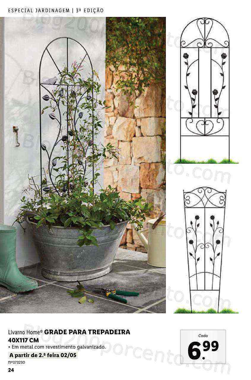 Antevisão Folheto LIDL Especial Jardinagem a partir de 24 abril