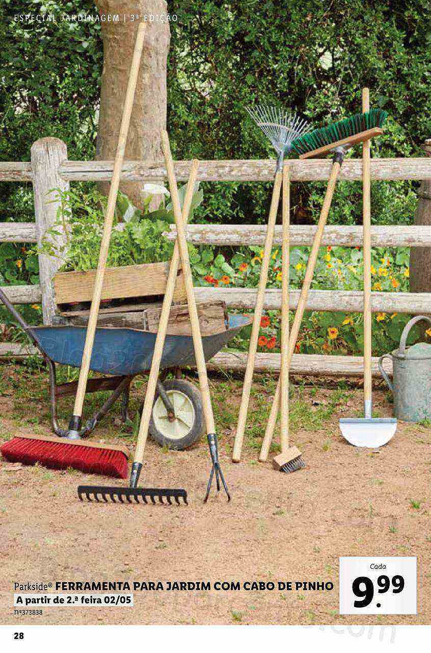 Antevisão Folheto LIDL Especial Jardinagem a partir de 24 abril