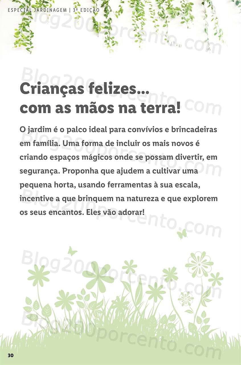 Antevisão Folheto LIDL Especial Jardinagem a partir de 24 abril