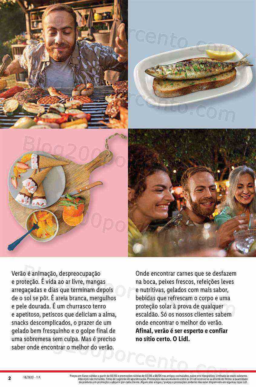 Antevisão Folheto LIDL Verão a partir de 2 maio