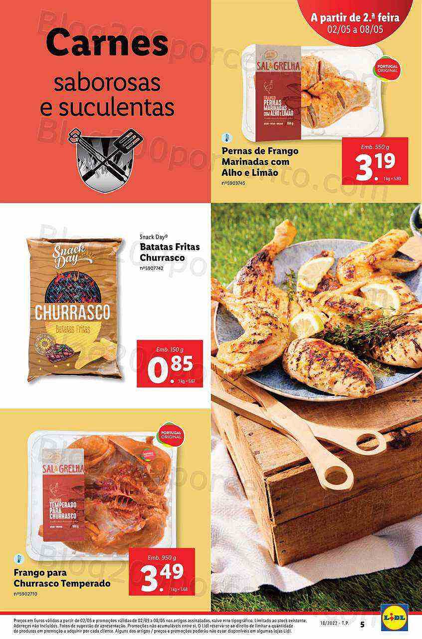 Antevisão Folheto LIDL Verão a partir de 2 maio