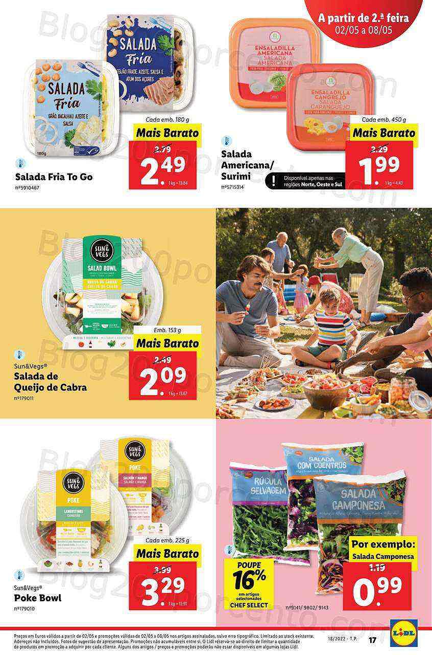 Antevisão Folheto LIDL Verão a partir de 2 maio