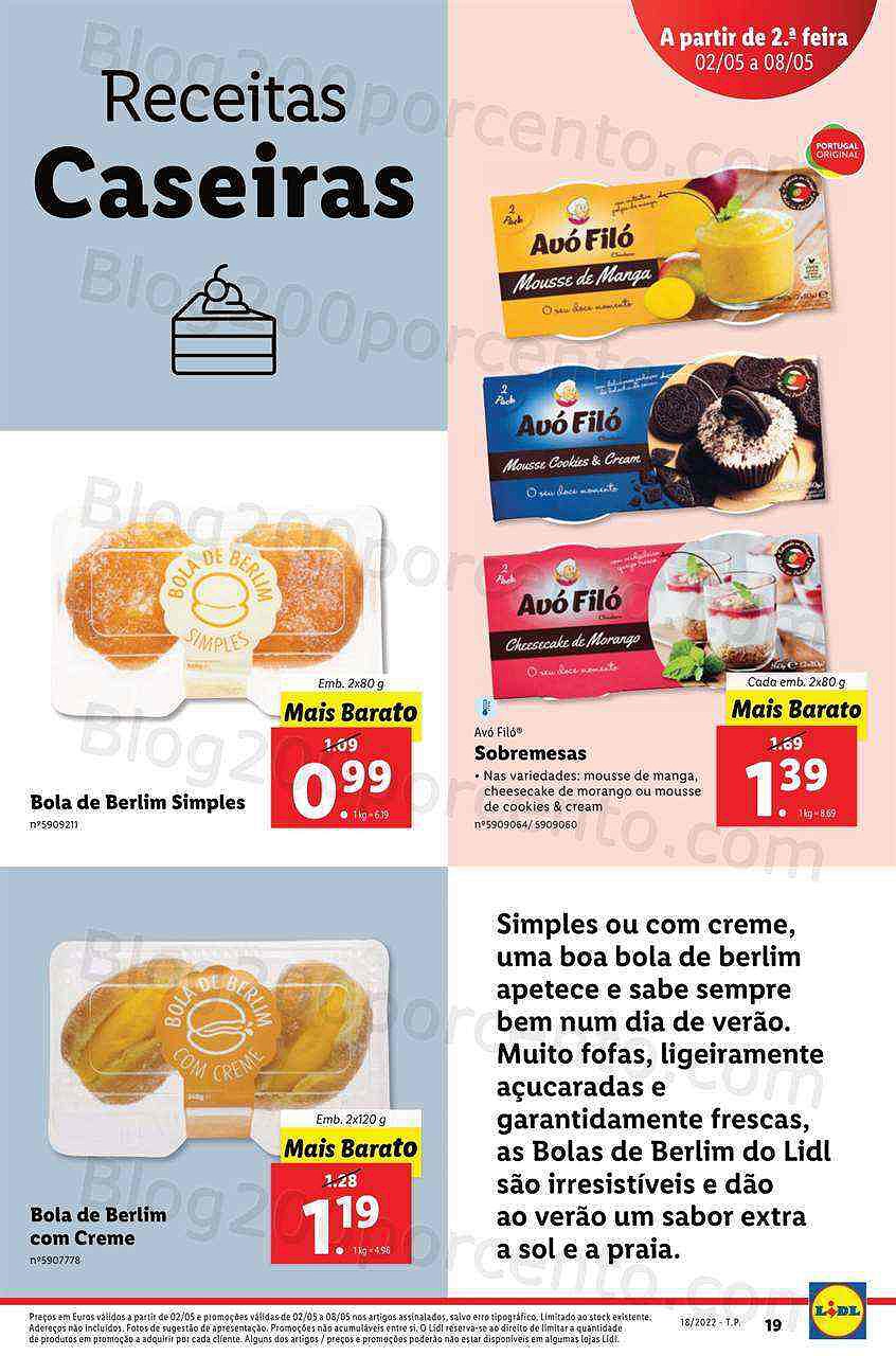 Antevisão Folheto LIDL Verão a partir de 2 maio