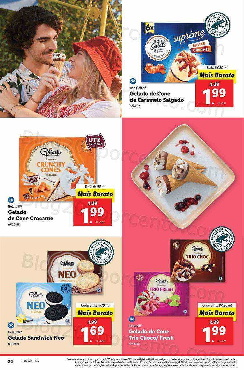 Antevisão Folheto LIDL Verão a partir de 2 maio